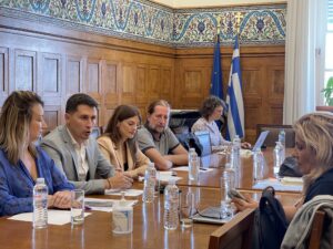 Συνάντηση Π. Χρηστίδη και Κ. Κοζάνη με εκπροσώπους της Αστικής Μη Κερδοσκοπικής Εταιρείας Emfasis